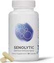 InfiniWell Senolytic Longevity doplňky - Optimalizovat buněčné stárnutí, Nápověda Podpora kognitivní funkce a neurologické zpracování - s Resveratrol, Pterostilben & Quercetin (30 Kapsle)