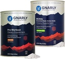 Gnally Nutrition Preworking Mango (14.82oz) BCAAs Lemon Lime (10.58oz)