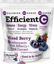 ANDREW LESSMAN Efektivní C Mixed Berry 90 Packets - Imunní, Energie, Stress a Oční Zdraví Podpora. Znovuobjevení vitamínu C. Žádné kalorie. Žádný cukr. Žádné sacharidy. Snadno se míchá.
