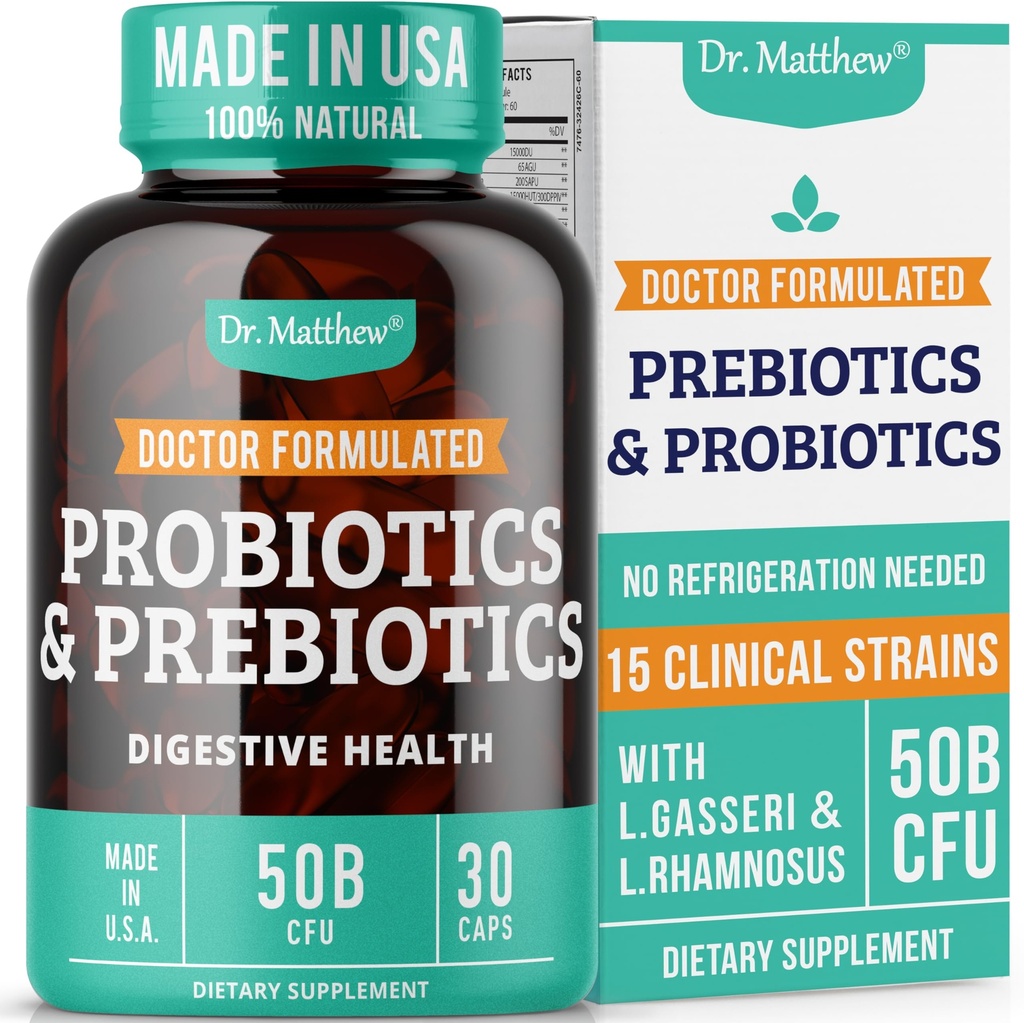 Prebiotika a probiotika: Lactobacillus Gasseri, Lactobacillus Rhamnosus, Plantarum, Casei, Bifidobacterium longum, lactis, infantis. Probiotická prebiotika, pre a probiotika pro stravitelné zdraví.
