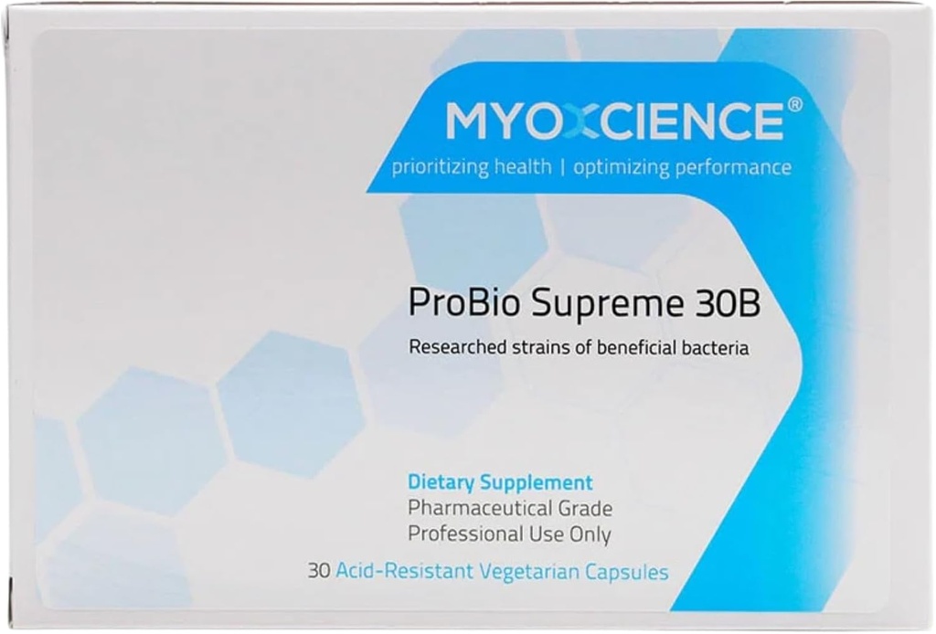 MYOXCIENCE ProBio Supreme (30 miliard CFU) 124; 30 Vegetariánských kapslí