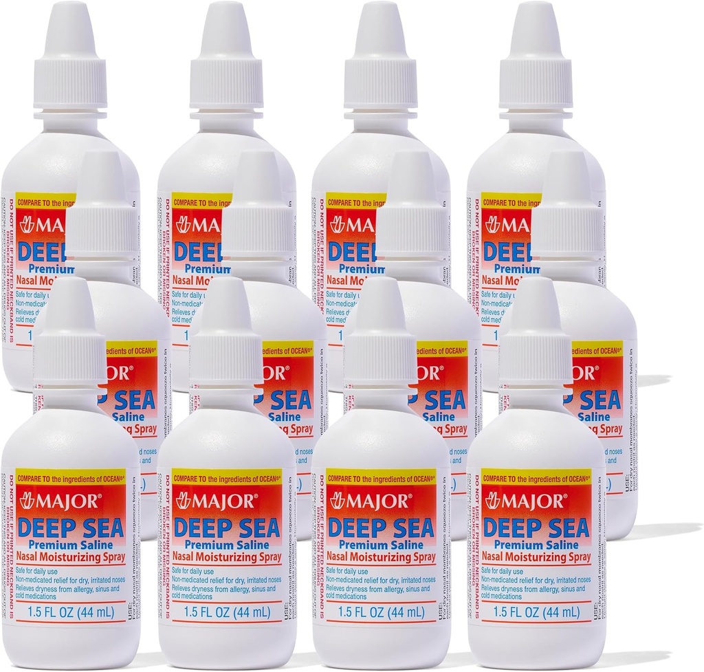 Deep Sea Saline Nasal Spray Generic pro Ocean Nasal Moisturising Spray 1.5 oz per Lahvička po 12 lahvičkách