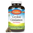 Carlson - Ceylon Skořice, Skořice Doplňky, 500 mg, Skořice Extract Pills, Ceylon Skořice Kapsle, 180 tobolek