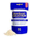 BodyBoost Premium Colostrum Celý, 100% Bovine Colostrum Powder, Imunitní Booster Dodatek s Imunoglobulin & Lactoferrin, Grass Fed Colostrum Powder, Gut Health, Diverse Intake, 16 oz