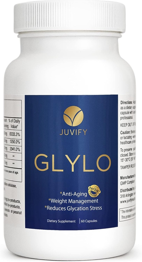 Anti- Aging & Weight Management Pill - Zvyšuje energii, kontroluje chutě, a podporuje buněčné opravy - Denní dodatek k podpoře vitality a zdravé stárnutí - 60 Caps