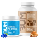 RAW Syrovátka izolovat protein prášek a esenciální pre- cvičení Bundle