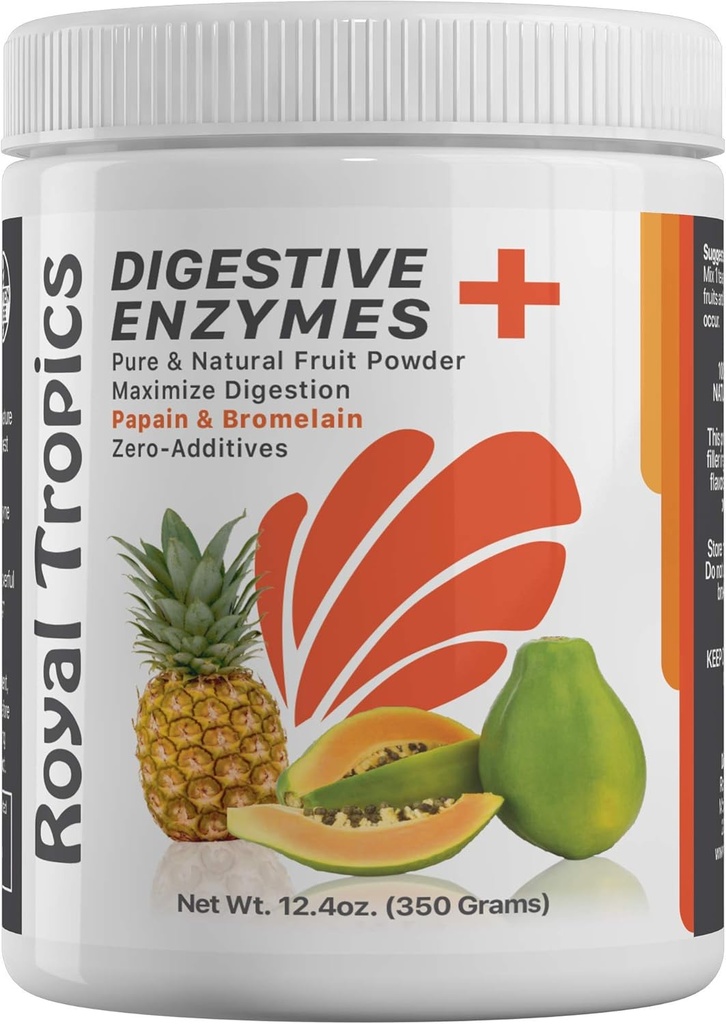 Ananas Bromelain Digestivní enzym Doplňky směs zeleného Papaya prášek a bromelaine 350 gramů