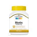 21 století Biotin tablety, 10 000 mcg, bez příchutí 120 Počet