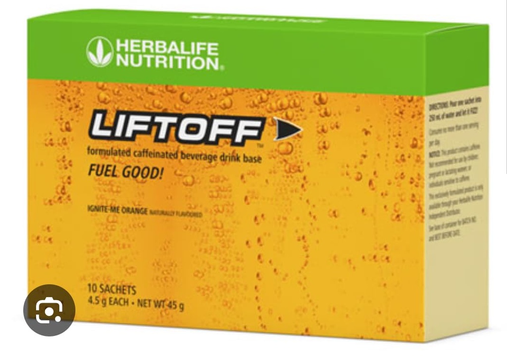 Herbalife Nutrition LIFTOFF Energy Stick Packs -Lemon -Lime Blast - Okamžitý nápoj pro přírodní zvýšení energie, Odjasňuje myšlenky, zlepšuje koncentraci, 30 Počet (30 Packs), Green Lemon -Lime Blast