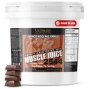 Ultimate Nutrition Muscle Juice, Weight Gain Drink Mix - Mass Gainer Workout Powder for Men & Women - Doplněk pro Lean Muscle Growth & Imunitation Support with 55g Protein - Čokoláda, 10.45lb