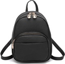 Batoh Barsine Mini Batoh pro ženské dívky kůže Batohy Casual malé Daypack ramenní pytel s kapsami