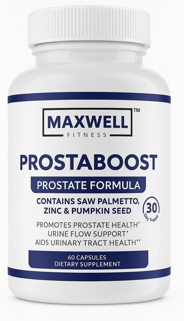 Prostapure pro muže zvýšit mužskou podporu prostaty se Saw Palmetto, Zinek, Selen & 19 Byliny - Močový tok a močový měchýř, 60 Veggie Caps