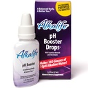 Alkalife Alkalické vodní kapky 124; pH Booster Alkalizer pro pitnou vodu 124; Essential Mineral Additive, Electrolyte Hydration Supplementary 124; Neutralizovat kyselinu, rovnováha tělo, imunitní podpora, Detox 124; 1.25oz