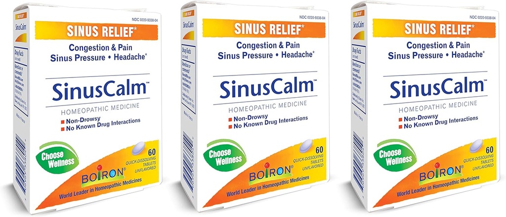 Boiron - Sinus Calm Sinus Relief - 1 Každý - 60 TAB