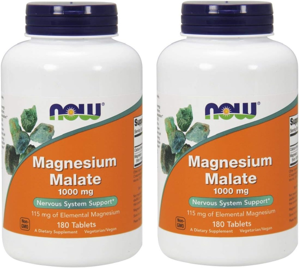Magnesium- malát 1000mg, 180 tablet (balení po 2)