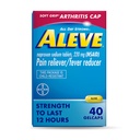 Aluve Gelcaps s měkkým gripem ® Cap, Naproxen Sodná sůl, lék proti bolesti, 40 Počet