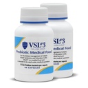 VSL # 3 ® Probiotika pro stravitelné zdraví, IBS & UC příznaky - 112.5B CFU, high- potency, Multi- Strain, Live, Chladné Probiotic, lékařské jídlo pro Gut Zdravotní podpora u mužů a žen, 120 Kapsle