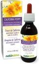 Naturalma Eschscholzia (Eschscholzia californica) bylina Alcohol-Free tinktura - 4 fl oz Liquid Extract in Drops - Bylinný dodatek - Vegan