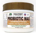 Dogzymes Probiotický Max -10 miliard CFU Probiotika, Prebiotika, Digestivní Enzymy - Zmírňuje průjem, Upset žaludku, zácpa, plyn, alergie, imunita a celkové zdraví (1 libra)