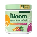 Bloom Nutrition Superfood Green Powder, trávicí enzymy s probiotika a prebiotika, Gut zdraví, Bloating Relief pro ženy, Chlorella, Juice Mix w / Beet Root Powder, 30 SVG, Orange Passionfruit
