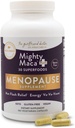 Menopauza Support Capsules by Dr. Anna Cabeca - Plant- Based Supplement with Maca, Ashwagandha, and Adaptogens for Mood, Energy & Hormon Balance - 180 Kapsle