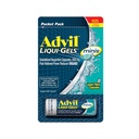 Advil Liqui- Gels minis Pain Reliever and Fever Reducer, Pain Medicine pro dospělé s Ibuprofen 200mg pro úlevu od bolesti - 8 kapalných plněných tobolek