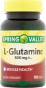 Spring Valley - L- glutamin 500 mg, 100 tablet