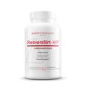 Biotika Výzkum ResveraSirt HP Vyhodnocen Dr. Mark Houston, Trans Resveratrol, Quercetin, Zvýšení aktivity sirtuin, Kardiovaskulární podpora, Srdeční energie, Cévní podpora, 120 Kapsle
