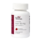 Bariatric Advantage Iron 18 mg s vitaminem C Chewable - Jahoda - 90 tablet