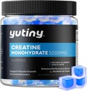 Tvorba monohydrát plněné žvýkačky, Tvorba Monohydrát Žvýkačky pro muže a ženy, Extra síla pro růst svalů, Blueberry Flavor, 60 Žvýkačky, 1 měsíc Dodávka