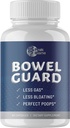 Bowel Guard - Plant- based Active Digestive Enzyme Supplements with Probiotics - Probiotic Digestion Aid - for Floating and Gas - 30- Day Supply - Paleo - Keto - 60 Ct