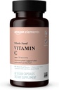 Prvky - Celý potravinářský vitamin C, 95% celý zdroj potravin, dietní a další složky získané z celých potravin, non-GMO ověřené složky, vegan certifikované, a bezlepkové, 60 kapslí