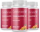 Oslavte Vitamíny CelebrateONE 45 Chewables, 45 mg železa - jednou denně Bariatric Multivitamin, Essential Vitamíny & Minerály - Gastric Bypass & Sleeve Gastrektomie Dodatek - Tropické (90 Tablety)
