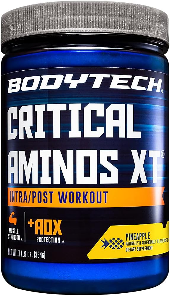 Kritický Aminos XT Intra / Post Workout Ananas - podporuje svalové zotavení (11.8 Ounce Powder)