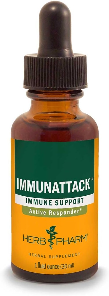 Herb Pharm Immunatt Liquid Bylinné Formule pro podporu imunitního systému - 1 Ounce (FIMAT01)
