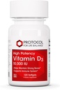 PROTOKOL PRO LIFE BALANCE Vitamin D3 10 000 IU - Imunitní podpora Zdravotnických kostí a zubů - 120 Softgels