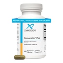XYMOGEN Resveratin Plus - patentovaný Pterostilben + Trans- Resveratrol s Quercetin Antioxidanty dodatek k podpoře kardiovaskulární + buněčné zdraví, zdravé stárnutí, imunitní podpora (60 Kapsle)