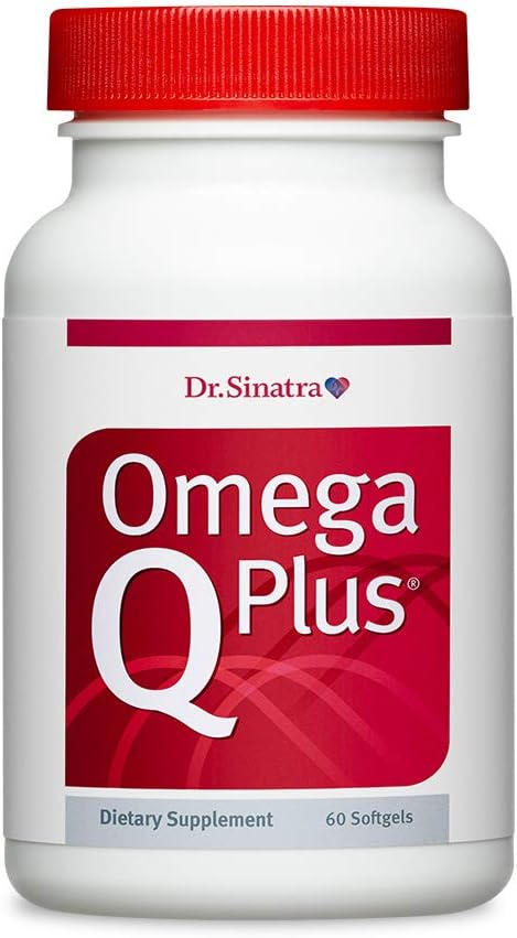 Dr. Sinatra Omega Q Plus- Omega33 a CoQ10 dodatek dodává každodenní podporu srdečního zdraví s 50 mg CoQ10 a poskytuje antioxidační sílu (60 softgelů)