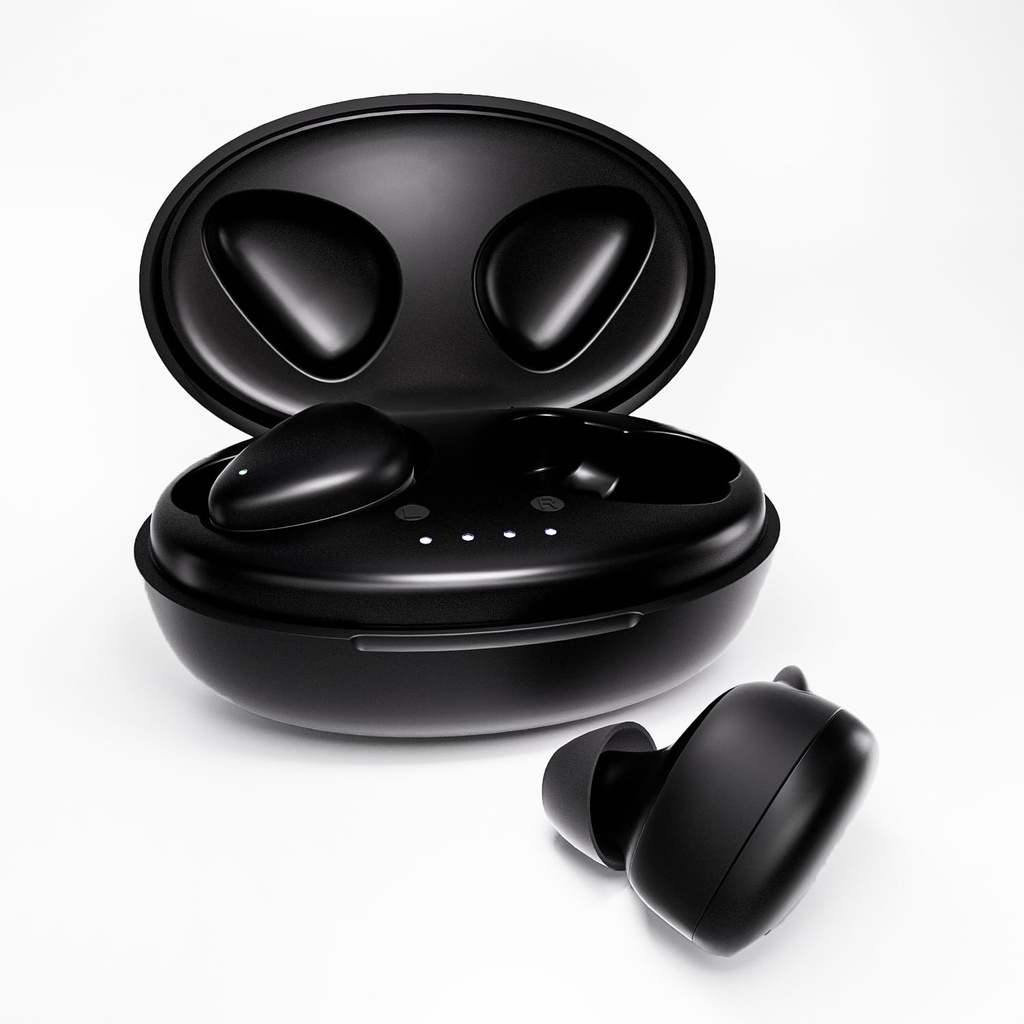 In- Ušní Bluetooth OTC Sluchové pomůcky pro seniory a dospělé Earbucks s hlukem Cancelling and Feedback Reduction; Bezdrátové sluchátka pro těžké sluch a sluch poškozených jednotlivců