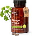 Rostlinoterapie Ginkgo Biloba Kapsle vyráběné v USA 4 Měsíční zásobování podporuje paměťové kognitivní funkce, zdravý oběh a antioxidant- bohaté doplňky pro ženy a muže 120 Vegetariánské kapsle