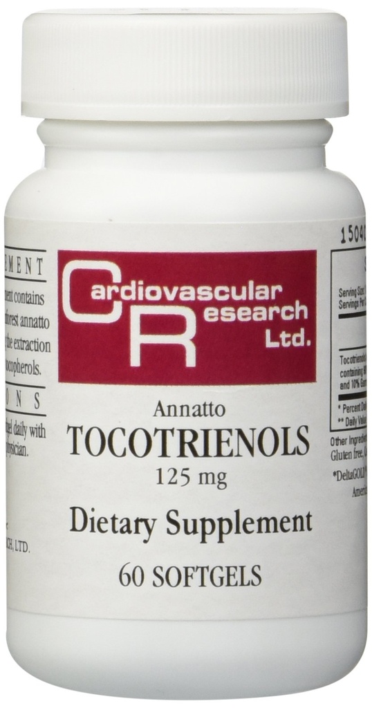 Ekologické předpoklady - Annatto Tocotrienols 125 mg 60 gelů [Zdraví a krása]