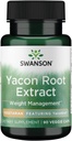 Swanson Yacontrol Yacon Root Extract 4: 1 100 miligramů 90 Veg Kapsle