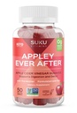SuKU Appley Ever After Gummies - jablečný ocet s methylovaným B12 & Folátem - bez cukru, bez glutenu, Vegan Detox & Energy Support - Amazing Apple Flavor - 50 Počet