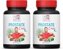 Saw Palmetto Dodatek - Prostate Support PILS - Přírodní ingredience, Saw Palmetto, Pálící kopřivka Leaf, Maitake Houba, Reishi, Shiitake, Prostate Supplement pro muže, 2 Lahve 120 Caps