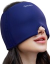 Migréna Relief Cap, Bolest hlavy Relief Cap Mask produkty, Chlazení Odorless Gel Ledová hlava Wrap pro napětí, Stres, Kocovina a Oči