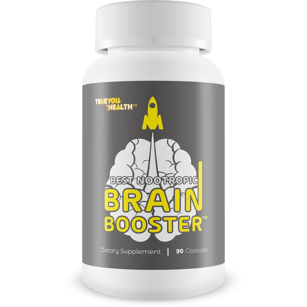 Nejlepší nootropický mozkový booster - pro paměť, soustředění, soustředění, duševní jasnost, & energetiku - Podpora lepší mozkové funkce, paměťová paměť, a snížená duševní únava - pro muže a ženy - s Ginkgo