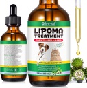 Lipoma léčebné cíle Stráž pro psy Lumps a Bumps 2 fl.oz, Lipoma Léčba pro psy Kočky, Soften Tlusté Lumps & Bumps, Castor Oil pro zvířata v zájmovém chovu, doplňky Lipoma redukce, imunitní podpora
