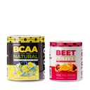 Nutrology BCAA Natural, Plant Based BCAA Powder, Lemonade Flavor (30 Servings) Beet Active, Natural Pre- Workout Powder, Passion Fruit Flavor (30 Servings)
