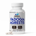 Fadogia Agrestis 600mg pro přírodní testosteron Podpora 124; Promotes Muscle Growth, Energy, Drive, Stamina, a Mood OF 124; Non- GMO, Vegan, gluten- Free OF 124; 180 Kapsle