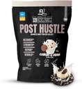 BLACKLABEL doplňky Post Hustle Post Workout Protein Powder, 30 Servings - NSF Certified for Sport Syley Isolate Protein Powder with Digestive Enzymes - Cookies & Cream